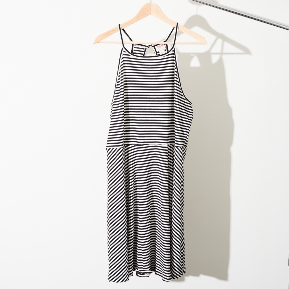 Mossimo Supply Co striped skater dress